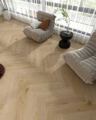 Каменный SPC ламинат Steinholz Herringbone Бреннер STH041H (640х128х4.5 мм)
