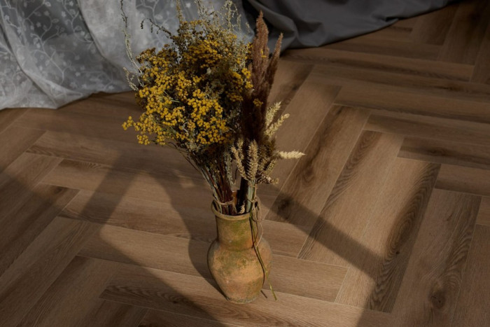 Каменный SPC ламинат Steinholz Herringbone Лустенау STH062H (640х128х4.5 мм)